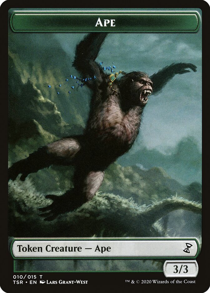 Angel // Ape Double-Sided Token [Double Masters Tokens] - Bea DnD Games