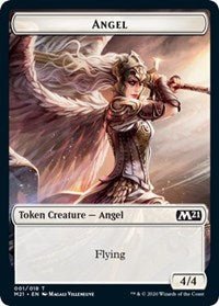 Angel // Cat (011) Double-Sided Token [Core Set 2021 Tokens] - Bea DnD Games