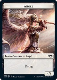 Angel // Elephant Double-Sided Token [Double Masters Tokens] - Bea DnD Games