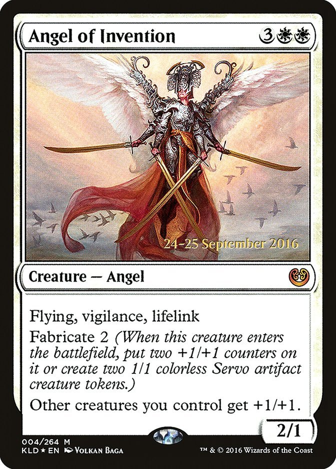 Angel of Invention [Kaladesh Prerelease Promos] - Bea DnD Games