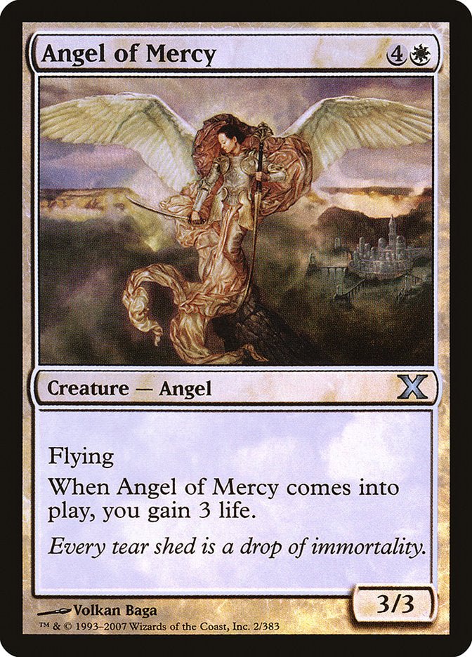 Angel of Mercy (Premium Foil) [Tenth Edition] - Bea DnD Games