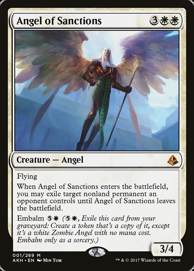 Angel of Sanctions [Amonkhet] - Bea DnD Games