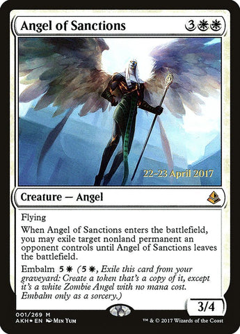Angel of Sanctions [Amonkhet Prerelease Promos] - Bea DnD Games