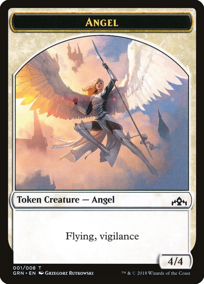Angel Token [Guilds of Ravnica Tokens] - Bea DnD Games