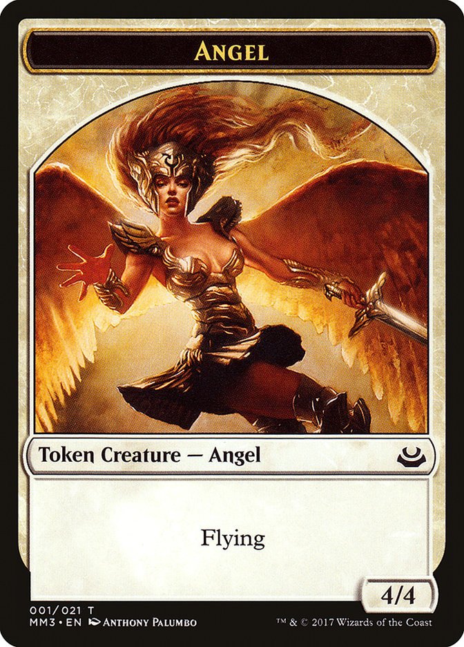 Angel Token [Modern Masters 2017 Tokens] - Bea DnD Games