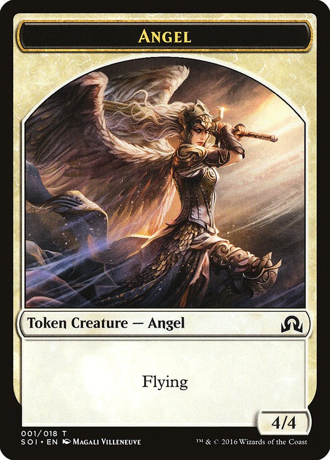 Angel Token [Shadows over Innistrad Tokens] - Bea DnD Games