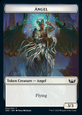 Angel Token [Streets of New Capenna Tokens] - Bea DnD Games