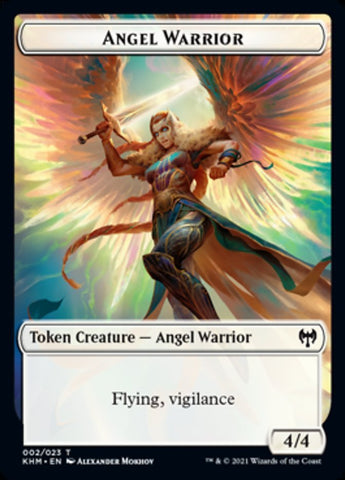 Angel Warrior Token [Kaldheim Tokens] - Bea DnD Games