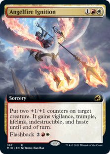 Angelfire Ignition (Extended Art) [Innistrad: Midnight Hunt] - Bea DnD Games