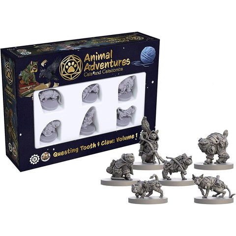 Animal Adventures RPG Cats & Catacombs - Questing Tooth & Claw: Volume 1 - Bea DnD Games