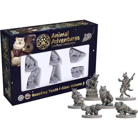 Animal Adventures RPG Cats & Catacombs - Questing Tooth & Claw: Volume 2 - Bea DnD Games
