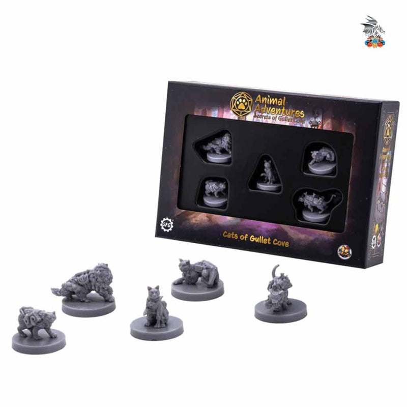 Animal Adventures RPG Cats of Gullet Cove - Bea DnD Games