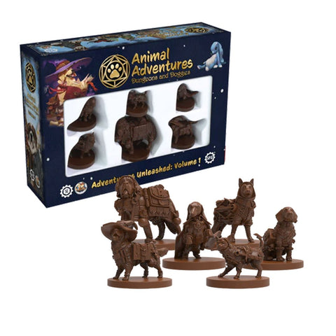 Animal Adventures RPG Dungeons & Doggies - Adventurers Unleashed: Volume 1 - Bea DnD Games