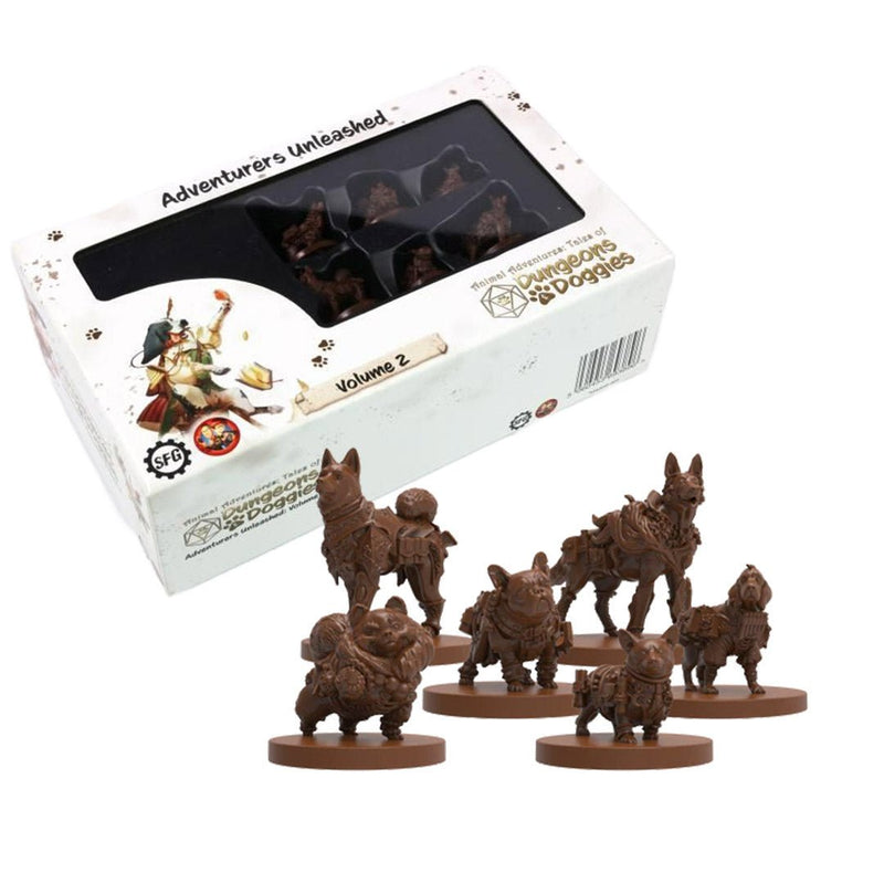 Animal Adventures RPG Dungeons & Doggies - Adventurers Unleashed: Volume 2 - Bea DnD Games