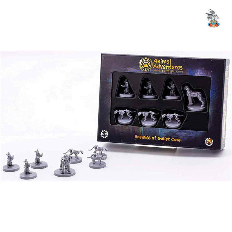 Animal Adventures RPG Enemies of Gullet Cove - Bea DnD Games