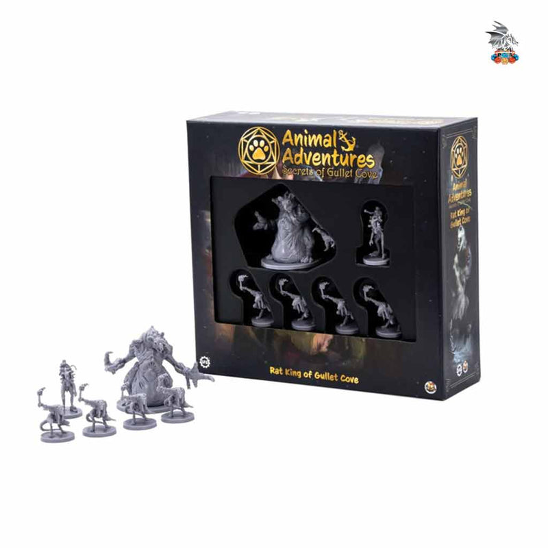 Animal Adventures RPG Rat King of Gullet Cove - Bea DnD Games