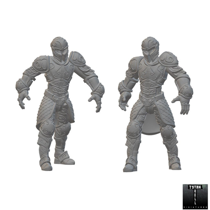 Animated Armour | BeaMini Unpainted RPG Miniatures - Bea DnD Games
