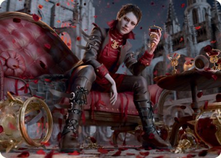 Anje, Maid of Dishonor Art Card [Innistrad: Crimson Vow Art Series] - Bea DnD Games