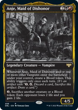 Anje, Maid of Dishonor [Innistrad: Double Feature] - Bea DnD Games
