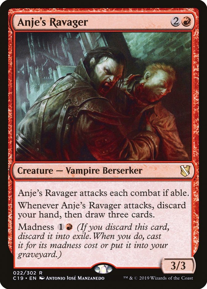 Anje's Ravager [Commander 2019] - Bea DnD Games