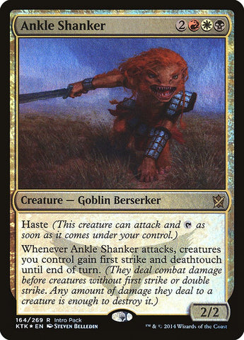 Ankle Shanker (Intro Pack) [Khans of Tarkir Promos] - Bea DnD Games