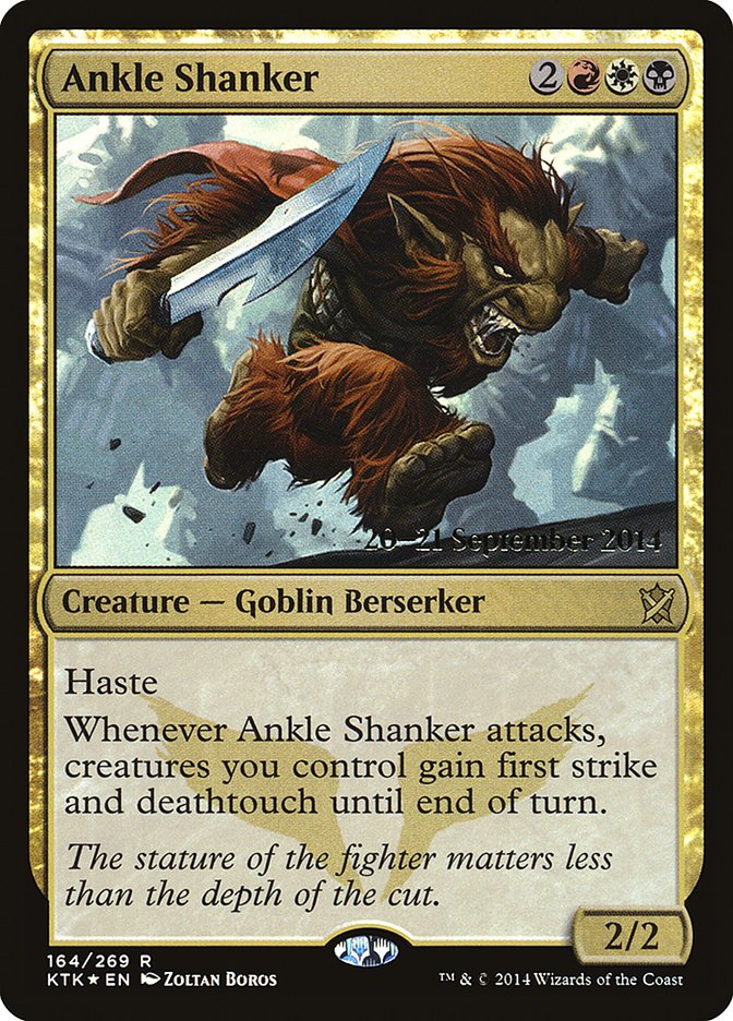Ankle Shanker [Khans of Tarkir Prerelease Promos] - Bea DnD Games