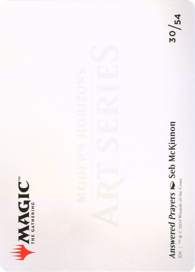 Answered Prayers // Answered Prayers [Modern Horizons Art Series] - Bea DnD Games