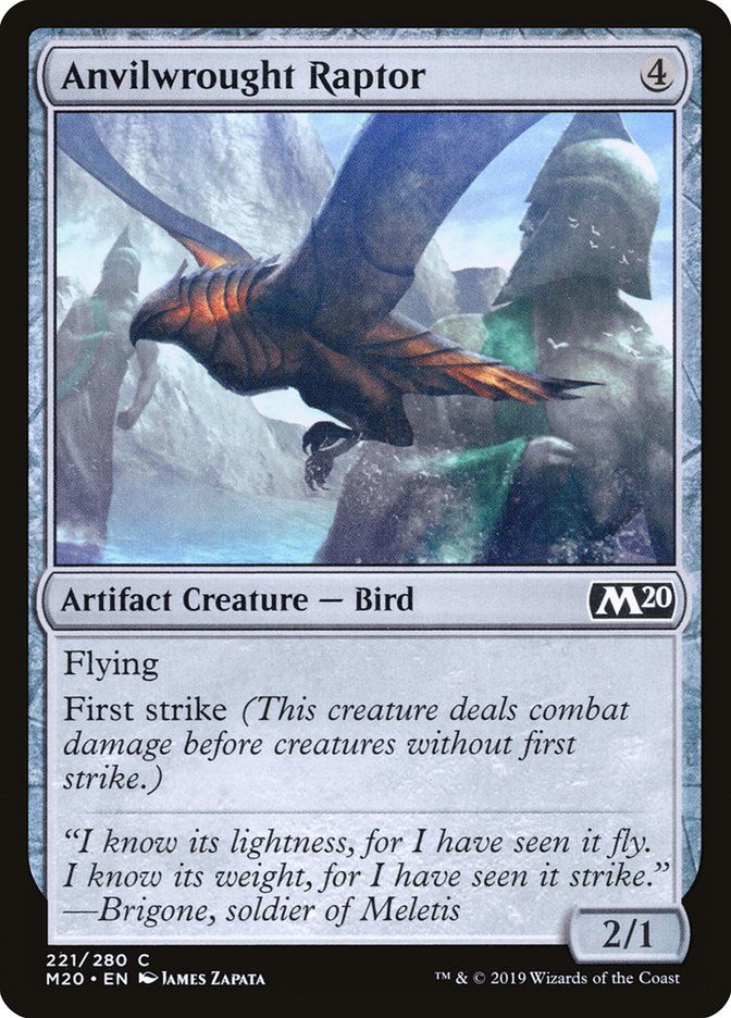 Anvilwrought Raptor [Core Set 2020] - Bea DnD Games