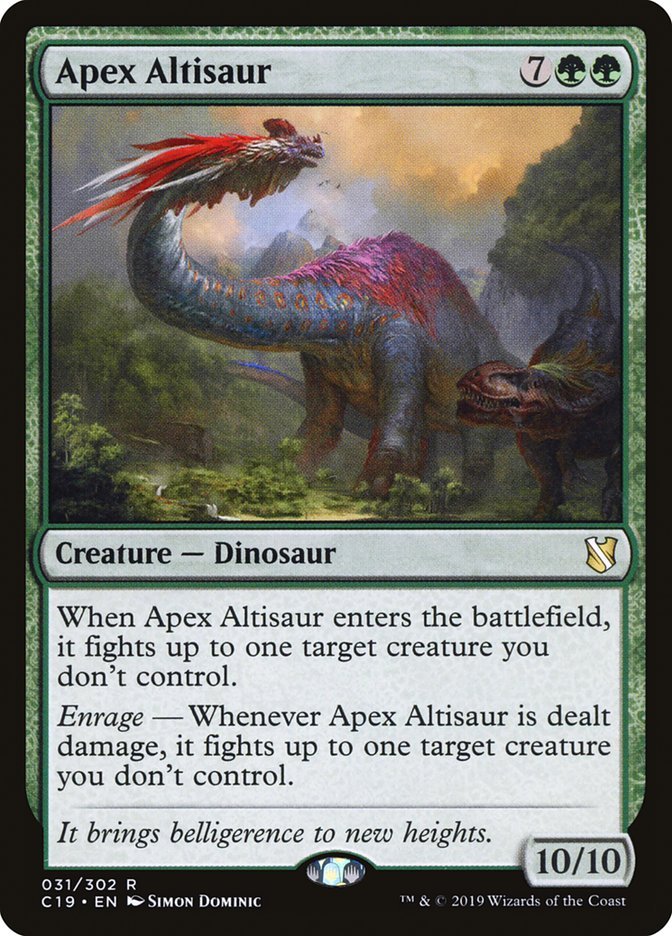 Apex Altisaur [Commander 2019] - Bea DnD Games