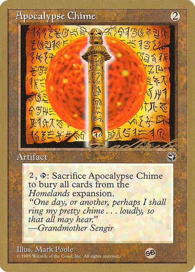 Apocalypse Chime (Leon Lindback) (SB) [Pro Tour Collector Set] - Bea DnD Games