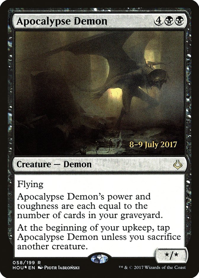 Apocalypse Demon [Hour of Devastation Prerelease Promos] - Bea DnD Games