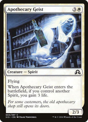 Apothecary Geist [Shadows over Innistrad] - Bea DnD Games