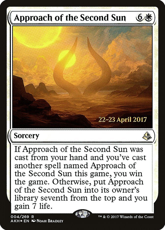 Approach of the Second Sun [Amonkhet Prerelease Promos] - Bea DnD Games