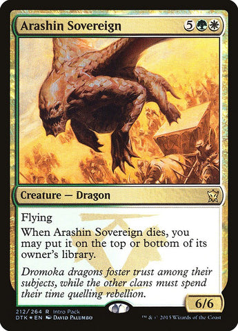 Arashin Sovereign (Intro Pack) [Dragons of Tarkir Promos] - Bea DnD Games