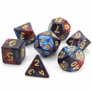 Arcane Artifact - 7 Piece Polyhedral Dice Set + Dice Bag - Bea DnD Games