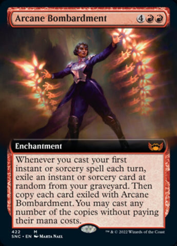 Arcane Bombardment (Extended Art) [Streets of New Capenna] - Bea DnD Games