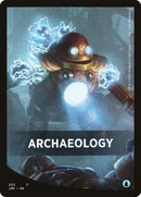 Archaeology Theme Card [Jumpstart Front Cards] - Bea DnD Games