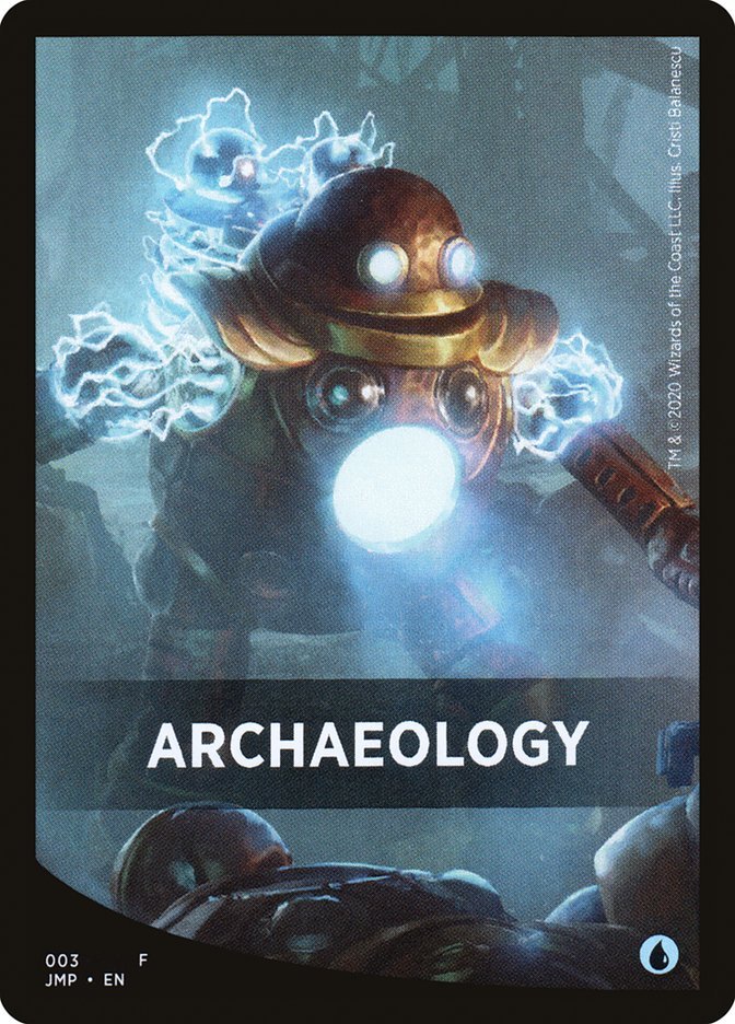 Archaeology Theme Card [Jumpstart Front Cards] - Bea DnD Games