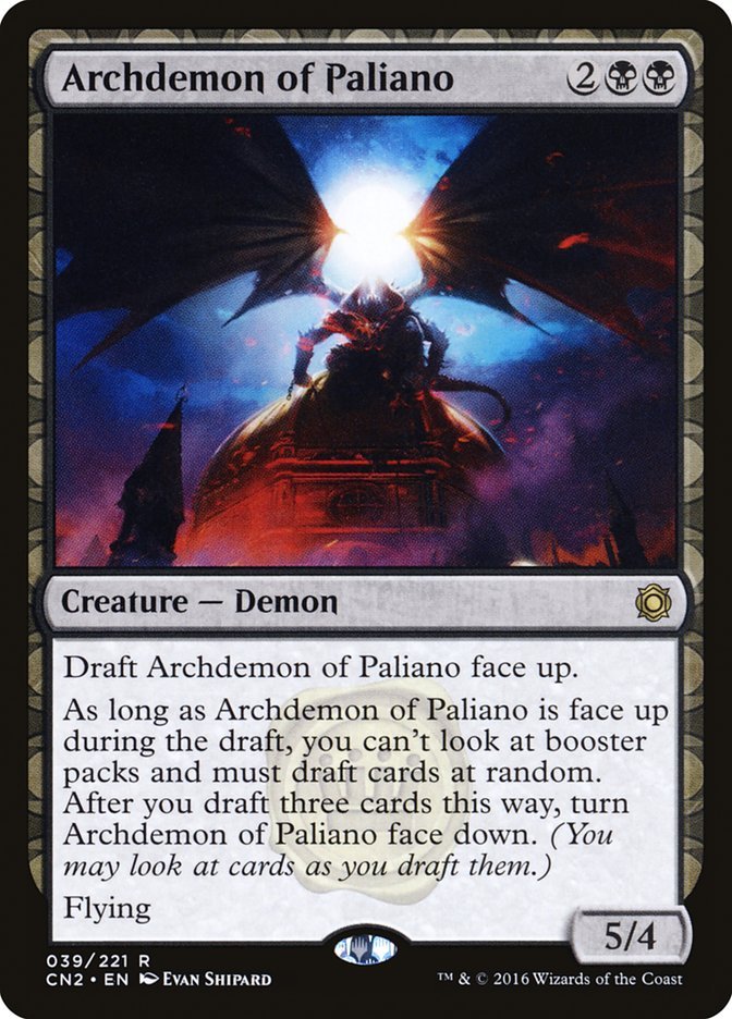 Archdemon of Paliano [Conspiracy: Take the Crown] - Bea DnD Games