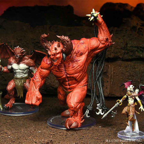 Archdevils Hutijin, Moloch, Titivilus D&D Icons of the Realms Premium Miniatures - Bea DnD Games