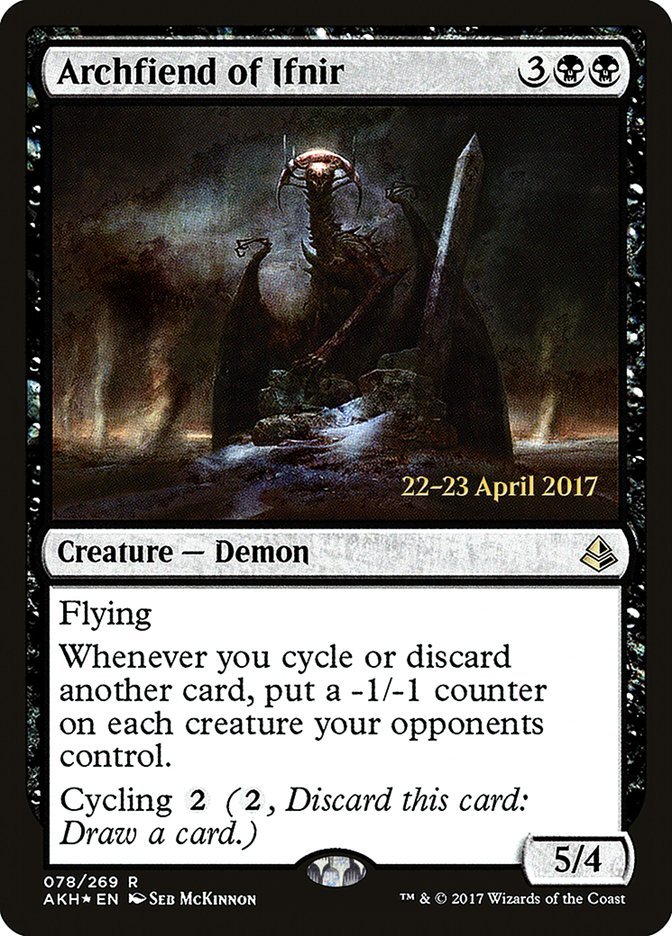 Archfiend of Ifnir [Amonkhet Prerelease Promos] - Bea DnD Games