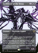 Archfiend of the Dross (Borderless Ichor) [Phyrexia: All Will Be One] - Bea DnD Games