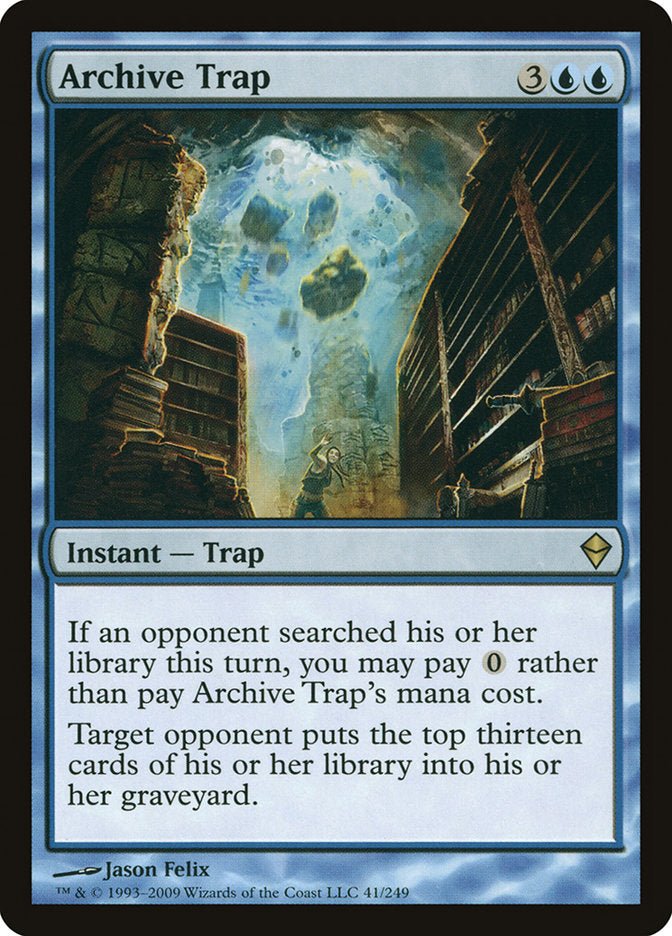 Archive Trap [Zendikar] - Bea DnD Games
