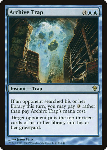 Archive Trap [Zendikar] - Bea DnD Games