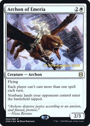 Archon of Emeria [Zendikar Rising Prerelease Promos] - Bea DnD Games