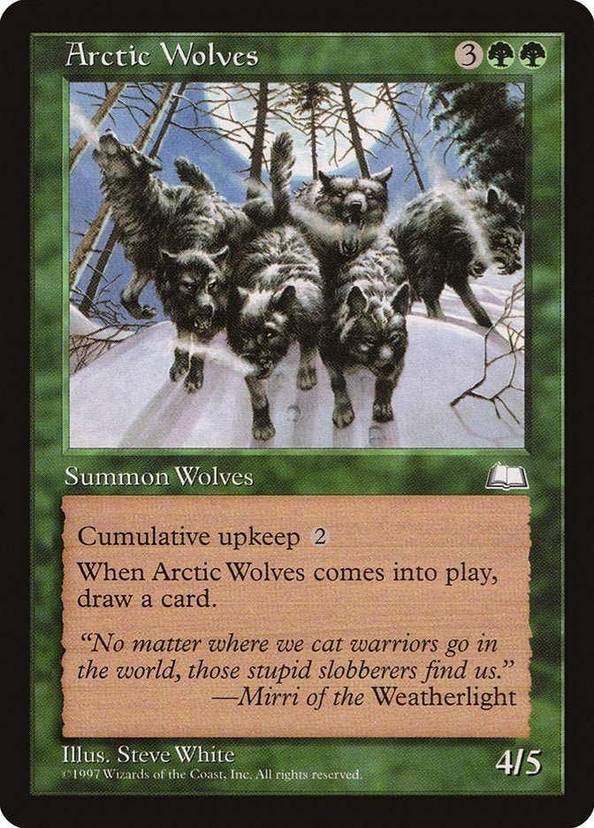 Arctic Wolves [Weatherlight] - Bea DnD Games
