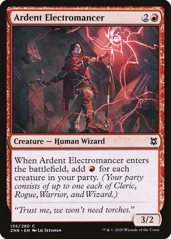Ardent Electromancer [Zendikar Rising] - Bea DnD Games