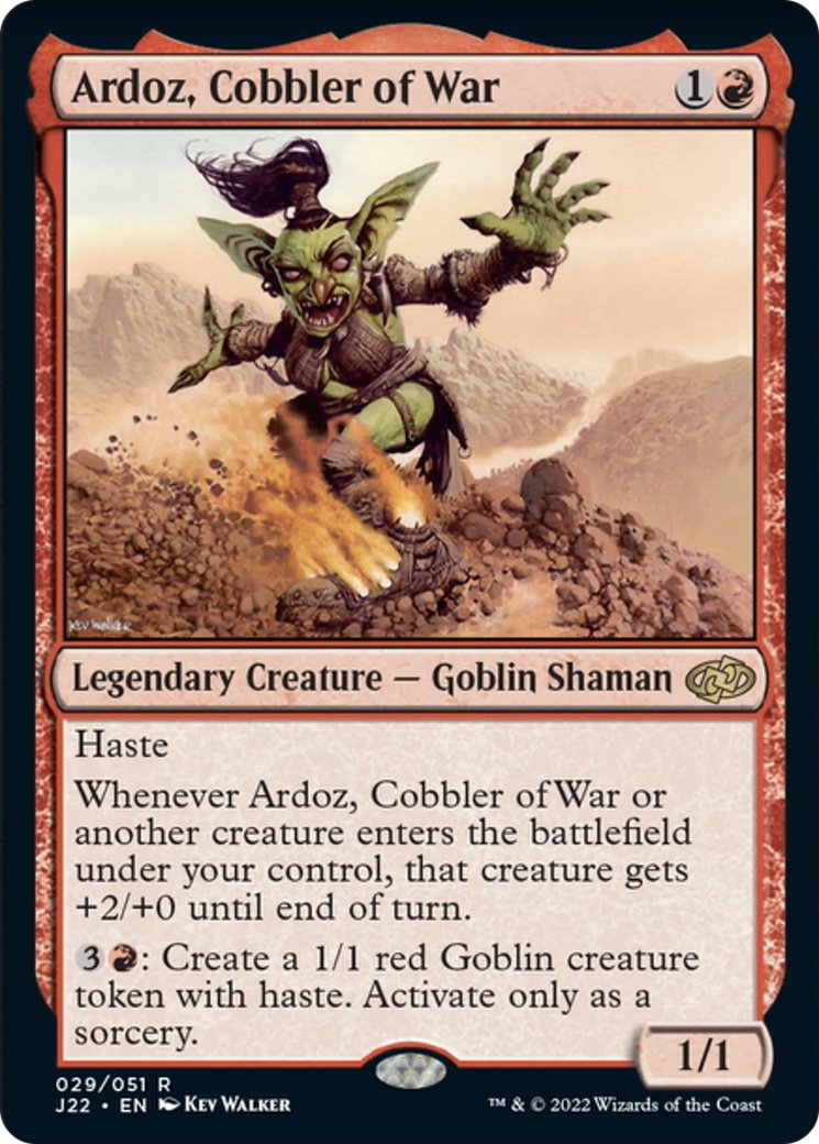 Ardoz, Cobbler of War [Jumpstart 2022] - Bea DnD Games