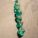 Ariel's Voice- 7 Piece Polyhedral Dice Set + Dice Bag - Bea DnD Games