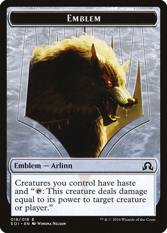 Arlinn Kord Emblem [Shadows over Innistrad Tokens] - Bea DnD Games